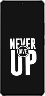 Силиконовый чехол Никогда не сдавайся для Vivo Y300 GT 5G - 4572u-4151 изображение 