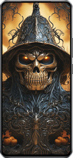 Силиконовый чехол Череп 2 для Vivo iQOO Z10 Turbo - 5652u-4150 изображение 