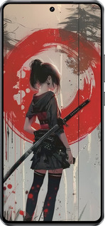 Силиконовый чехол Сумерки воина: Танец с катаной для Vivo IQOO Neo 10 5G - 6123u-3920 изображение 