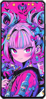 Силиконовый чехол Аниме милаха для Vivo Y300 GT 5G - 6314u-4151 изображение 