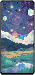 Силіконовий чехол Креативний арт для Vivo iQOO Z10 Turbo - 6322u-4150 изображение 