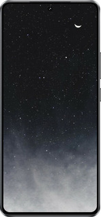 Силіконовий чехол Голубые облака, Голубая луна для Vivo iQOO Z10 Turbo - 6396u-4150 изображение 