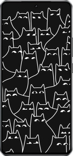 Силіконовий чехол Із зображенням кішок для Vivo IQOO Neo 10 5G - 6470u-3920 изображение 