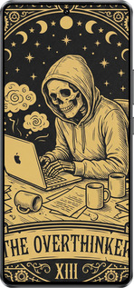 Силиконовый чехол The Overthinker для Vivo IQOO Neo 10 5G - 6774u-3920 изображение 