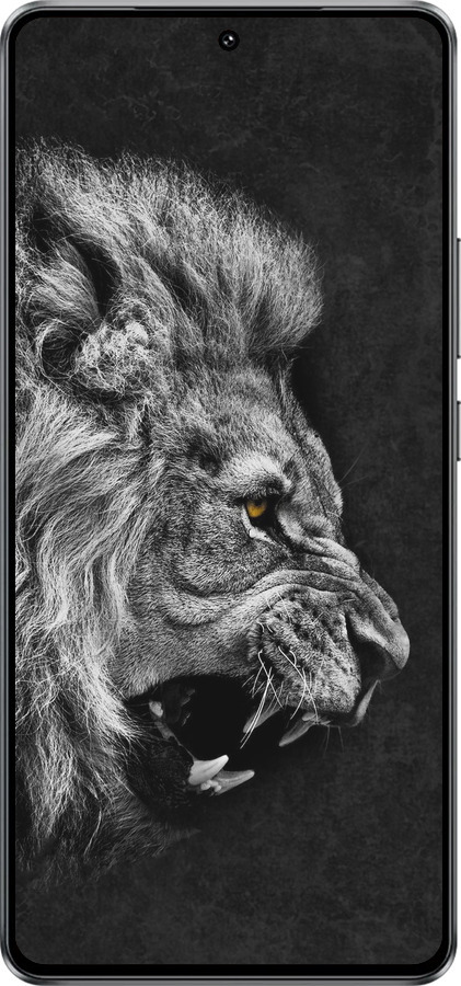 Силиконовый чехол Лев для Vivo iQOO Z10 Turbo - 1080u-4150 изображение 