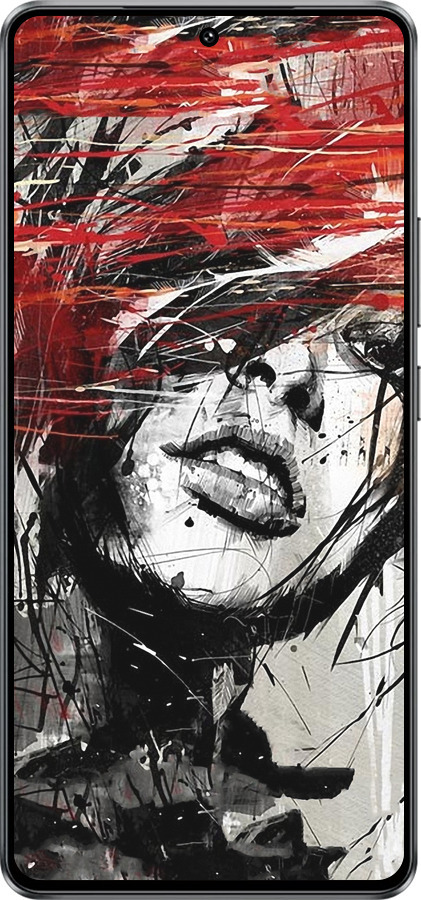 Силиконовый чехол Лицо девушки для Vivo IQOO Neo 10 5G - 1162u-3920 изображение 