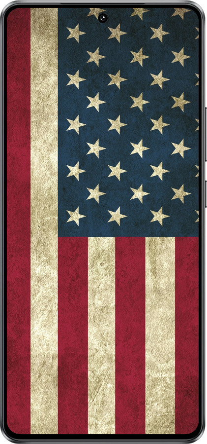 Силиконовый чехол Флаг США для Vivo Y300 GT 5G - 395u-4151 изображение 