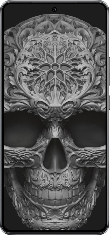 Силиконовый чехол skull-ornament для Vivo IQOO Neo 10 5G - 4101u-3920 изображение 