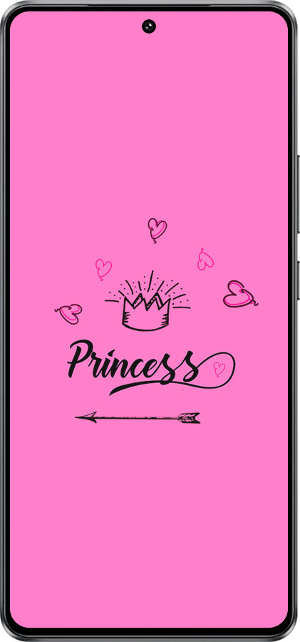 Силиконовый чехол Princess для Vivo Y300 GT 5G - 4361u-4151 изображение 