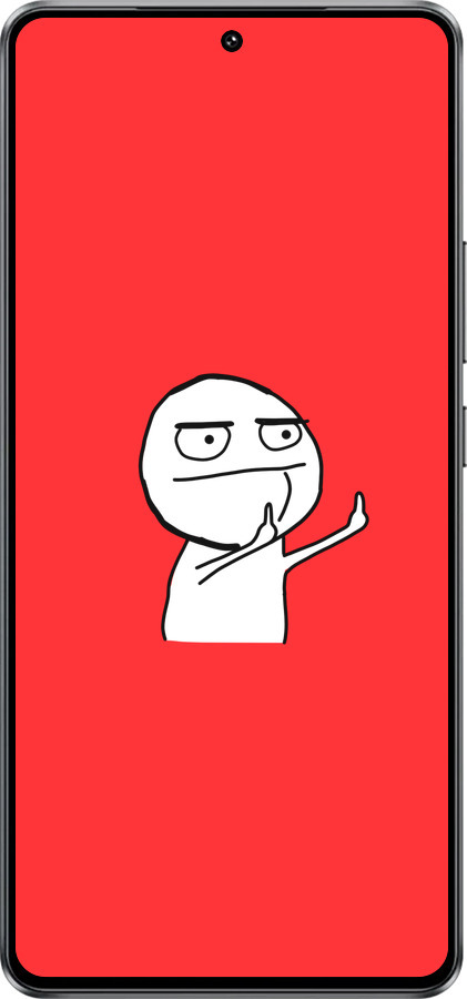 Силиконовый чехол Мем для Vivo Y300 GT 5G - 4578u-4151 изображение 