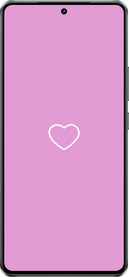 Силиконовый чехол Сердце 2 для Vivo Y300 GT 5G - 4863u-4151 изображение 