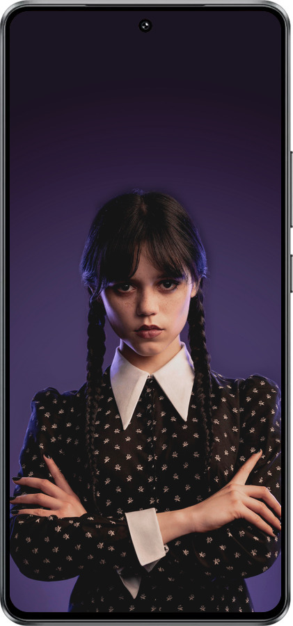 Силиконовый чехол Wednesday v3 для Vivo iQOO Z10 Turbo - 5517u-4150 изображение 