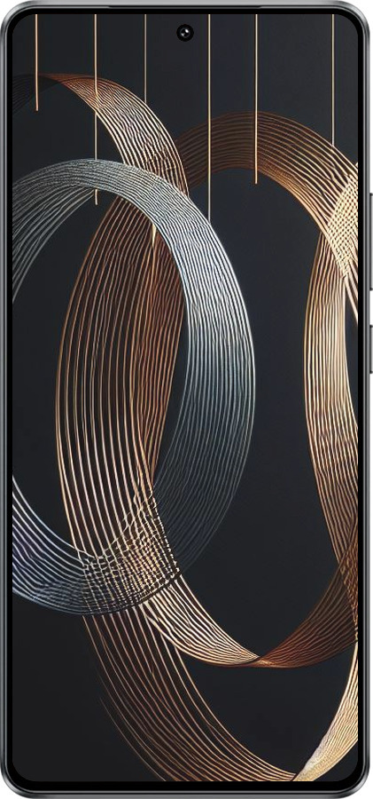 Силиконовый чехол Симфония для Vivo Y300 GT 5G - 5835u-4151 изображение 