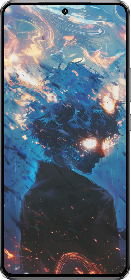 Силиконовый чехол Сатору Годжо для Vivo Y300 GT 5G - 6129u-4151 изображение 