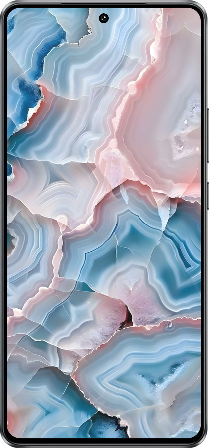 Силиконовый чехол Мрамор для Vivo iQOO Z10 Turbo - 6306u-4150 изображение 