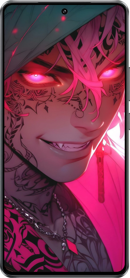 Силиконовый чехол Аниме демон 3 для Vivo Y300 GT 5G - 6313u-4151 изображение 