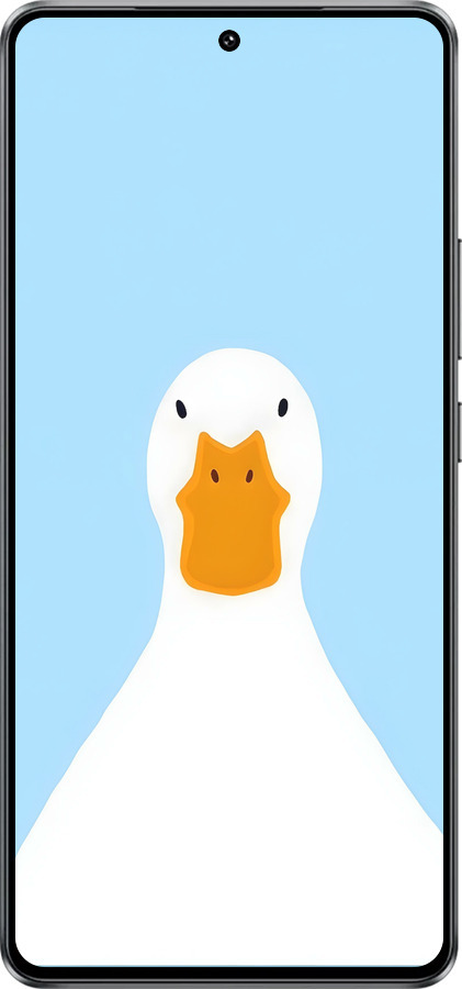 Силиконовый чехол Гусь для Vivo IQOO Neo 10 5G - 6350u-3920 изображение 