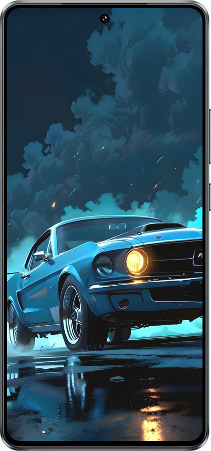 Силиконовый чехол Форд мустанг для Vivo IQOO Neo 10 5G - 6374u-3920 изображение 