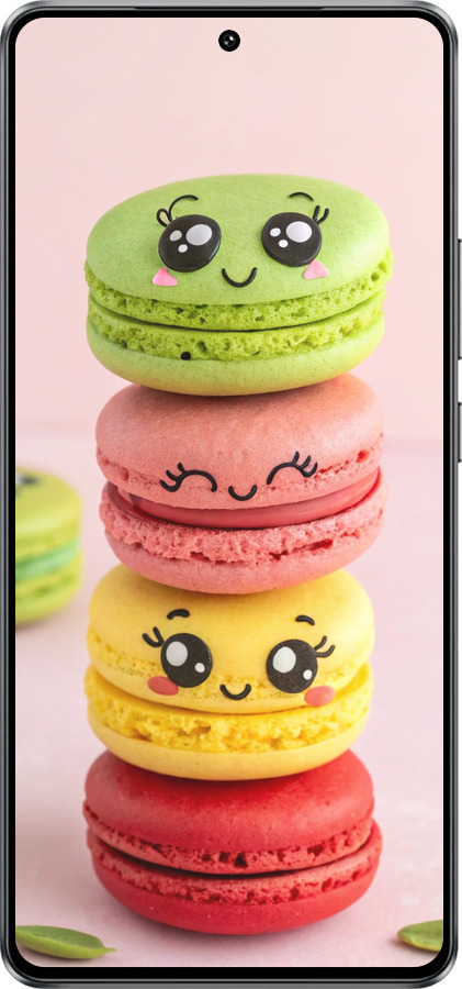 Силиконовый чехол Печенье для Vivo iQOO Z10 Turbo - 6693u-4150 изображение 