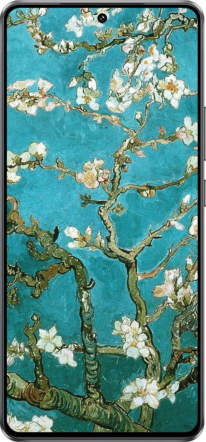 Силиконовый чехол Винсент Ван Гог. Сакура для Vivo Y300 GT 5G - 841u-4151 изображение 
