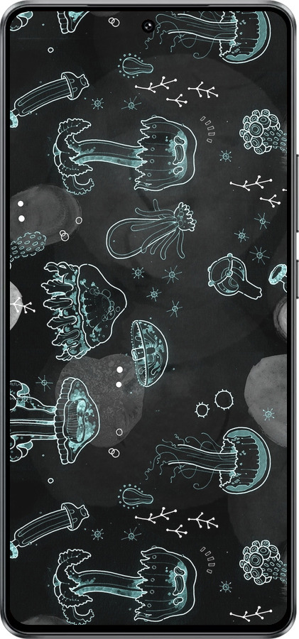 Силиконовый чехол Медузы для Vivo iQOO Z10 Turbo - 906u-4150 изображение 