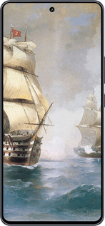 Силиконовый чехол Айвазовский. Корабли для Vivo iQOO Neo9 - 160u-3631 изображение 