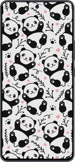 Силиконовый чехол Панды для Vivo iQOO Neo9 - 4318u-3631 изображение 