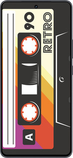 Силиконовый чехол Кассета с90 v4 для Vivo iQOO Neo9 - 5532u-3631 изображение 