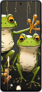 Силиконовый чехол Жабки 2 для Vivo iQOO Neo9 - 5657u-3631 изображение 