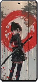 Силиконовый чехол Сумерки воина: Танец с катаной для Vivo iQOO Neo9 - 6123u-3631 изображение 