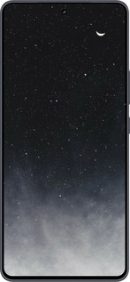 Силиконовый чехол Сині хмари, Синій місяць для Vivo iQOO Neo9 - 6396u-3631 изображение 