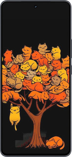 Силиконовый чехол Дерево и котики для Vivo iQOO Neo9 - 6516u-3631 изображение 