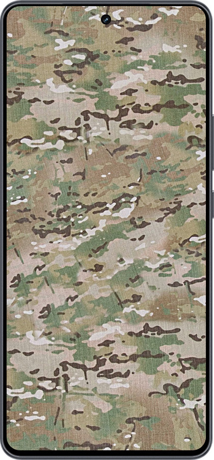 Силиконовый чехол Камуфляж v5 для Vivo iQOO Neo9 - 1201u-3631 изображение 