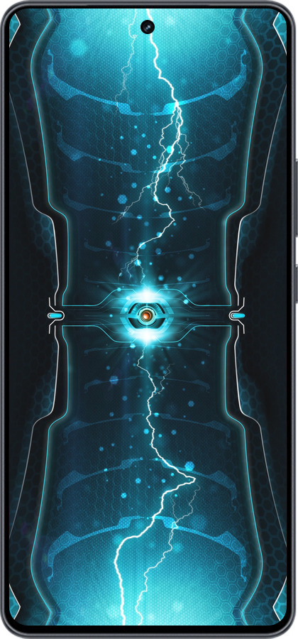 Силіконовий чехол Блискавки в циліндрі для Vivo iQOO Neo9 - 120u-3631 изображение 