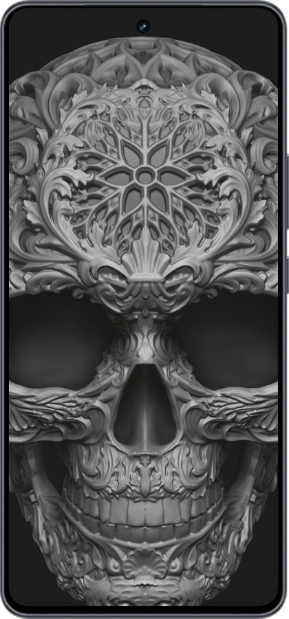 Силіконовий чехол skull-ornament для Vivo iQOO Neo9 - 4101u-3631 изображение 