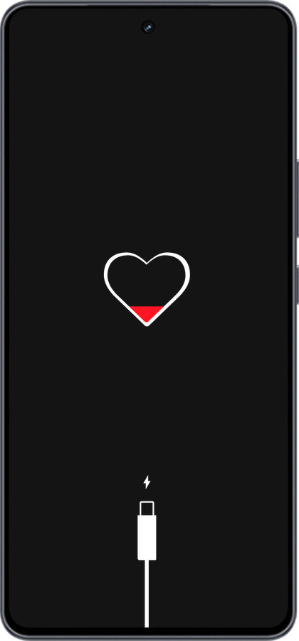 Силиконовый чехол Подзарядка сердца для Vivo iQOO Neo9 - 4274u-3631 изображение 