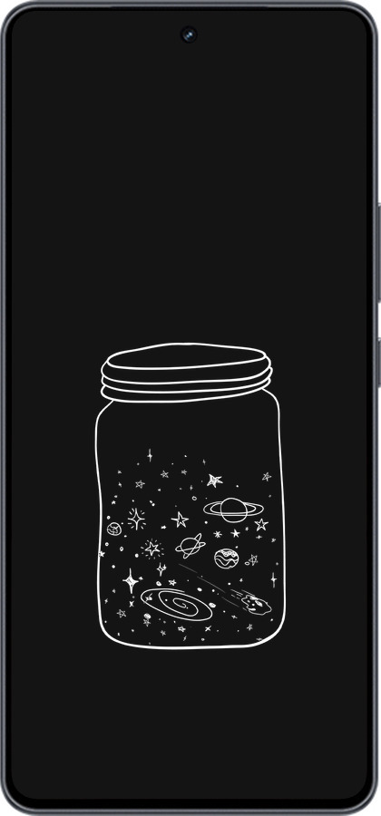 Силиконовый чехол Космос в банке для Vivo iQOO Neo9 - 4297u-3631 изображение 