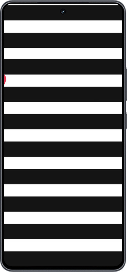 Силиконовый чехол Черно-белые полосы для Vivo iQOO Neo9 - 4461u-3631 изображение 