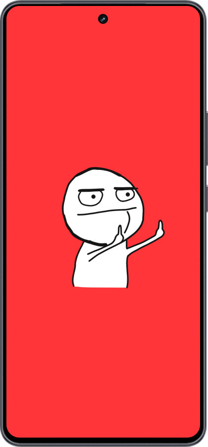 Силиконовый чехол Мем для Vivo iQOO Neo9 - 4578u-3631 изображение 