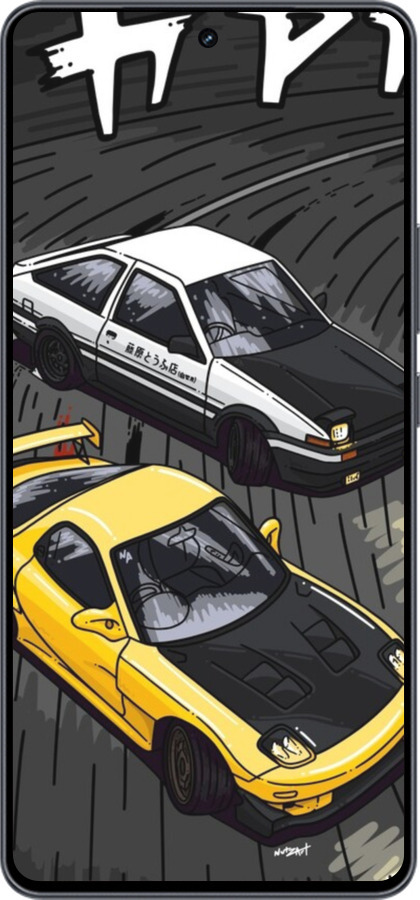 Силиконовый чехол № 5431 для Vivo iQOO Neo9 - 5431u-3631 изображение 