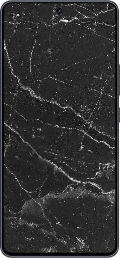 Силиконовый чехол Черный мрамор v2 для Vivo iQOO Neo9 - 5568u-3631 изображение 