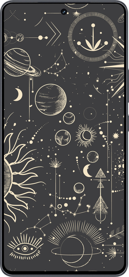 Силиконовый чехол Фаза луны для Vivo iQOO Neo9 - 5605u-3631 изображение 