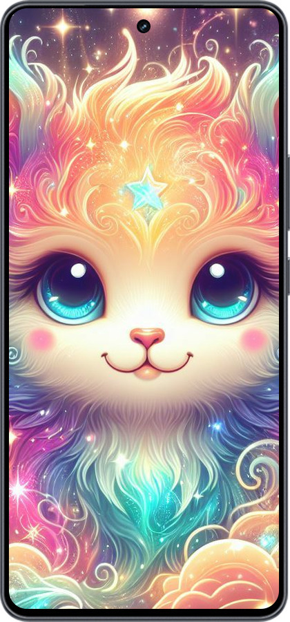 Силіконовий чехол Казкове кошеня для Vivo iQOO Neo9 - 5813u-3631 изображение 