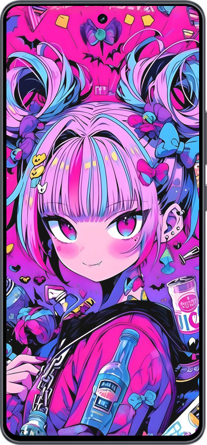 Силиконовый чехол Аниме милаха для Vivo iQOO Neo9 - 6314u-3631 изображение 