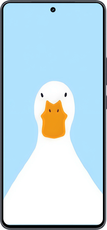 Силиконовый чехол Гусь для Vivo iQOO Neo9 - 6350u-3631 изображение 