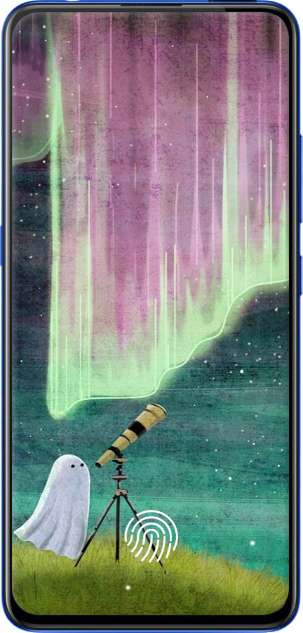 TPU чехол Привид та зірки для Vivo V15 pro - 6443b-1763 изображение 