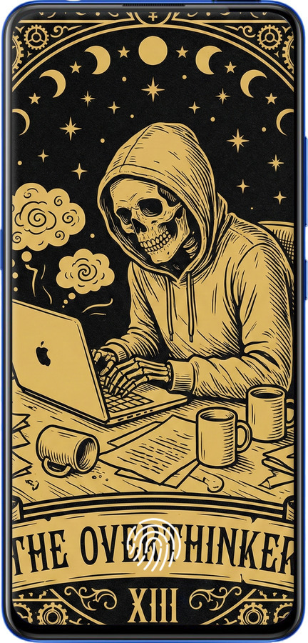 TPU чехол The Overthinker для Vivo V15 pro - 6774b-1763 изображение 