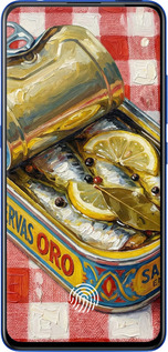 2D пластиковый чехол Vintage Sardine Tin Phone для Vivo V15 pro - 6772t-1763 изображение 