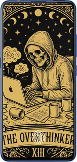 2D пластиковый чехол The Overthinker для Vivo V15 pro - 6774t-1763 изображение 