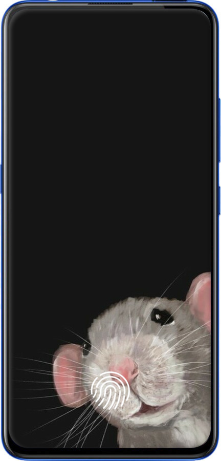 2D пластиковий чехол The Peeking Rat для Vivo V15 pro - 6442t-1763 изображение 